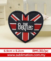 076 Embroidery Sticker